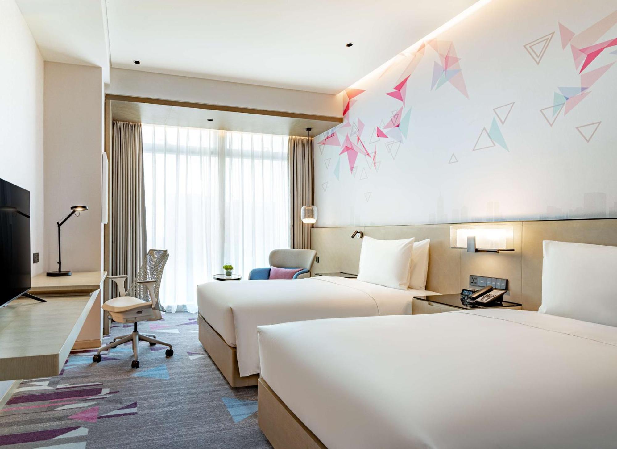 Hilton Garden Inn Shenzhen World Exhibition & Convention Center Zewnętrze zdjęcie