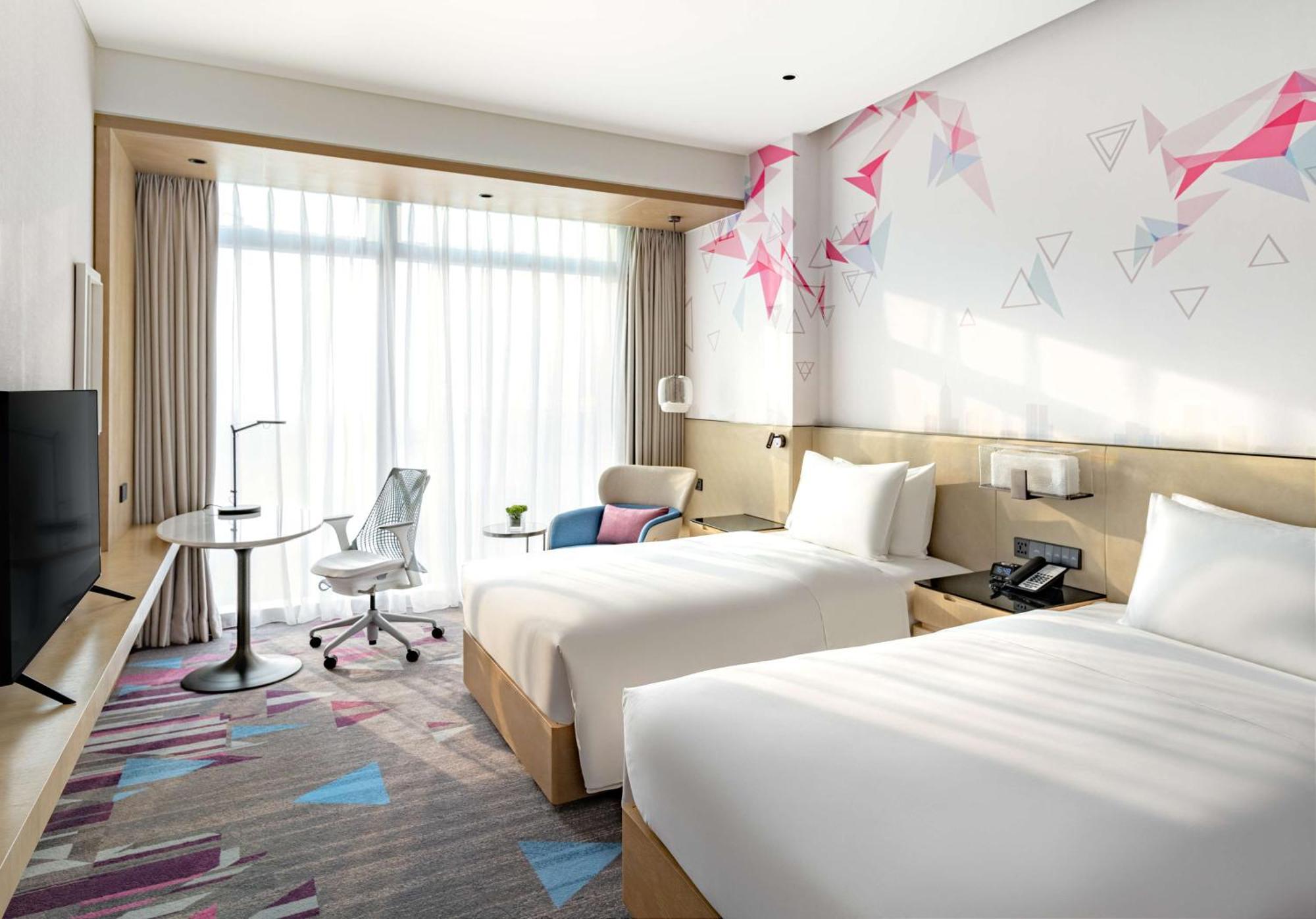 Hilton Garden Inn Shenzhen World Exhibition & Convention Center Zewnętrze zdjęcie