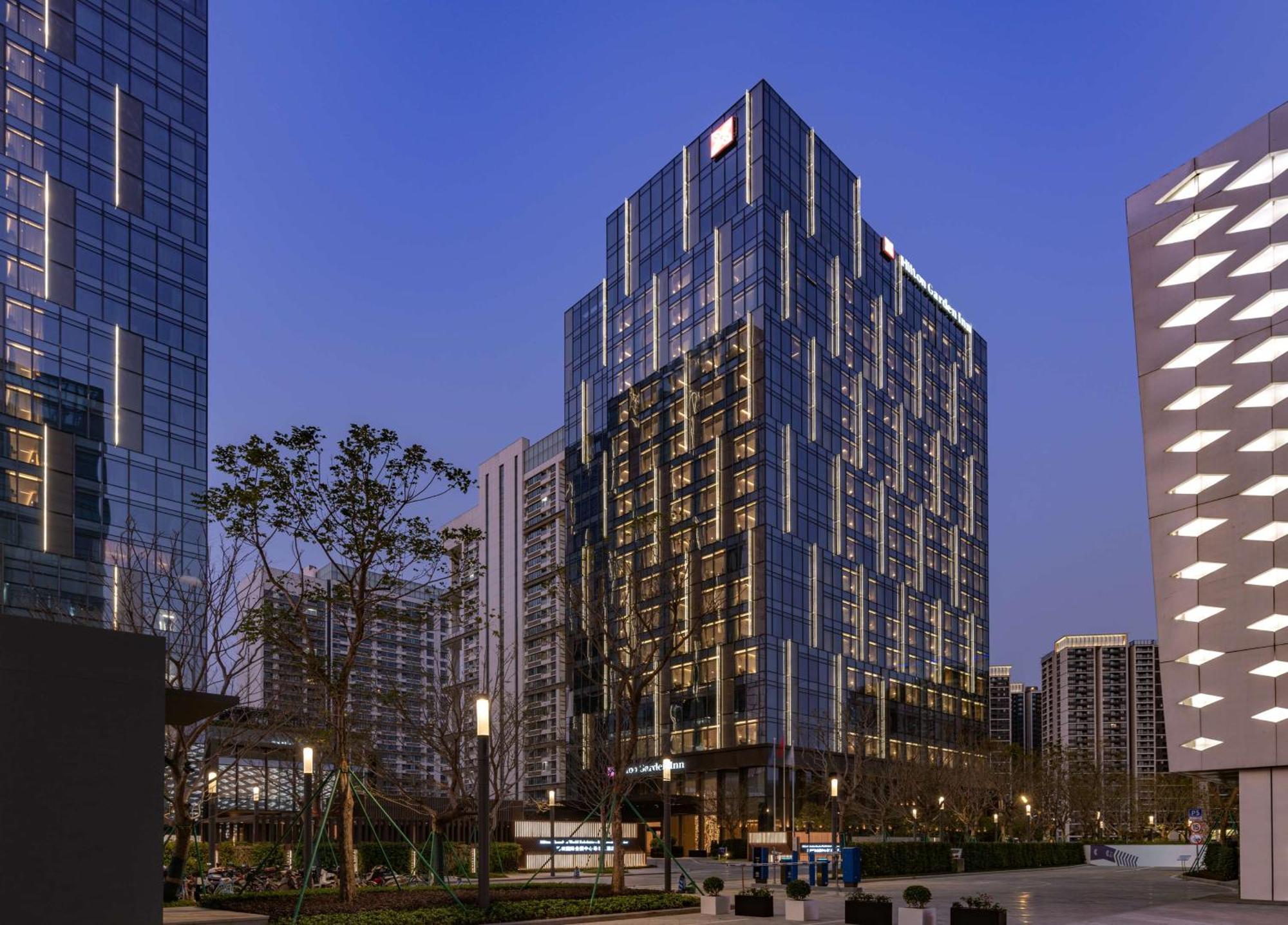 Hilton Garden Inn Shenzhen World Exhibition & Convention Center Zewnętrze zdjęcie