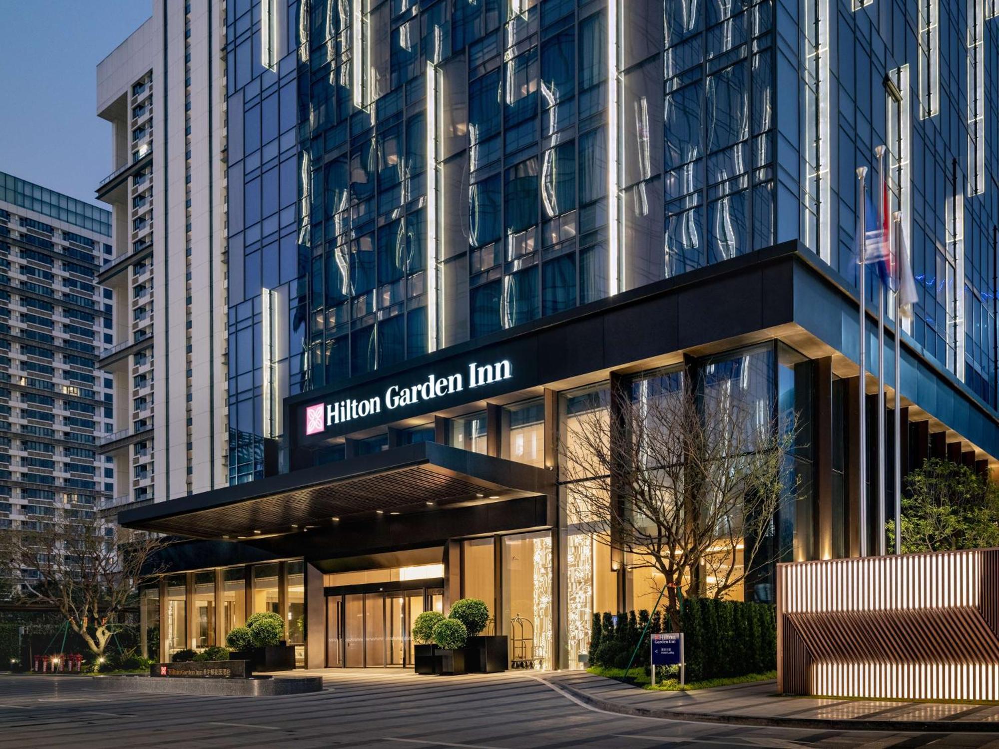 Hilton Garden Inn Shenzhen World Exhibition & Convention Center Zewnętrze zdjęcie